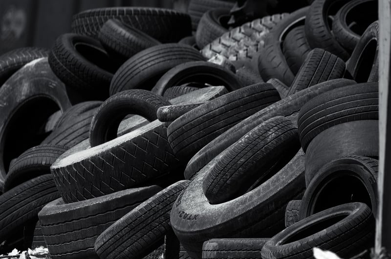 Upcycled Tire Planter