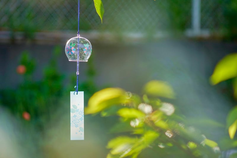 Glass Wind Chimes